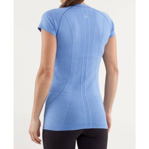 LULULEMON ATHLETICA Swiftly Tech Short Sleeve in Porcelaine Size 6 - Picture 2 of 4